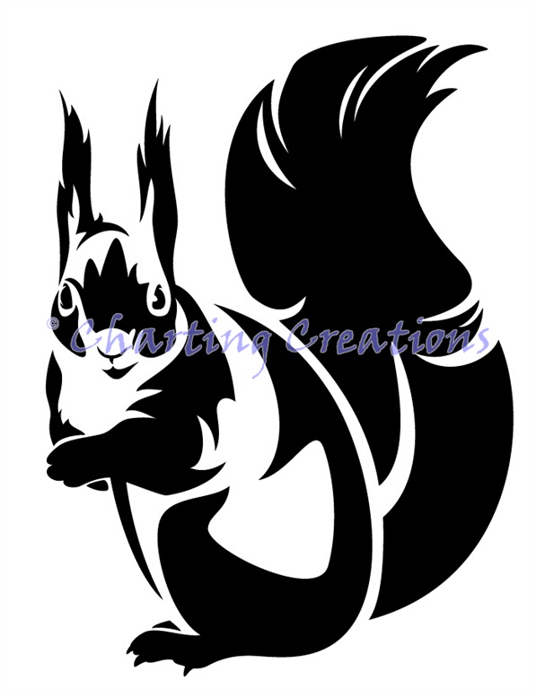 Squirrel Silhouette